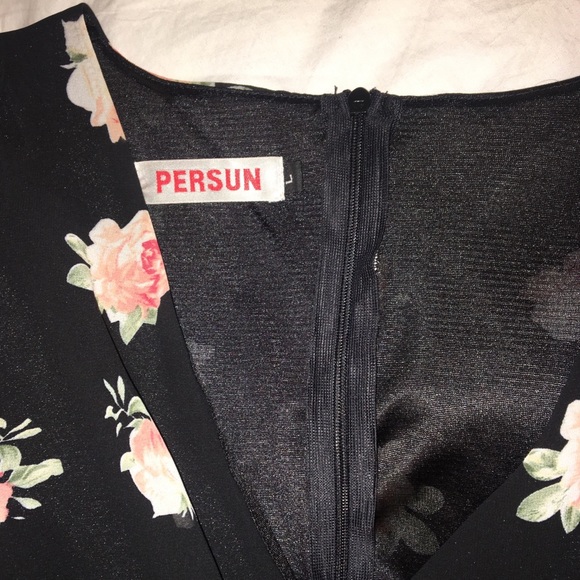 PERSUN Floral Romper - Picture 3 of 5
